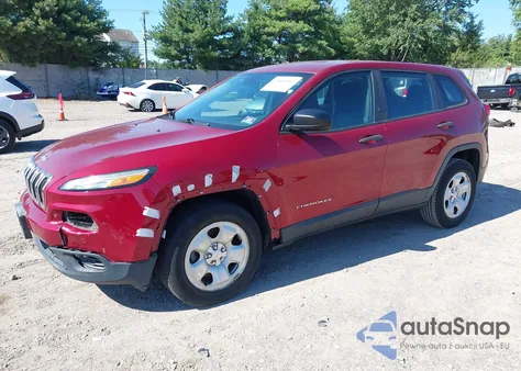 2014 Jeep Cherokee Sport from USA, damaged, VIN 1C4PJMAB2EW214706